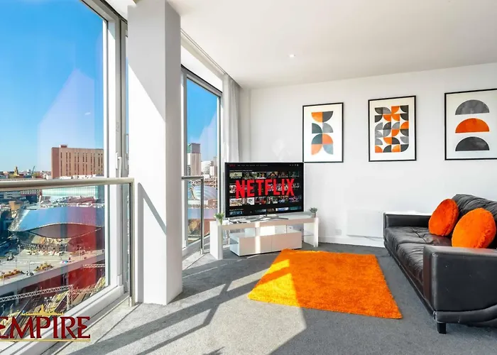 Unique One Bedroom Apartment In Birmingham City Centre